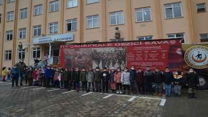 KÜTAHYA - Gezici "Önce Vatan 1915 Çanakkale Şehitleri Savaş Müzesi" Kütahya’da