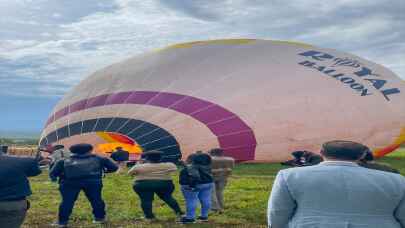 NEVŞEHİR - Kapadokya'da üretilen yerli sıcak hava balonları Ruanda'da da havalanıyor