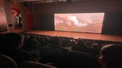 "Orman Vatandır Çanakkale Ruhu" filminin gösterimi yapıldı