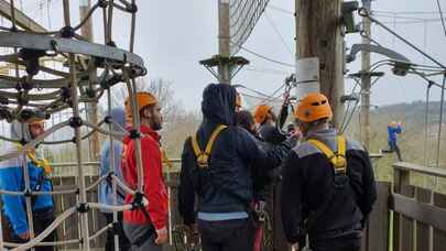 Sakarya Macera Park’ta aktif öğrenme eğitimi aldılar