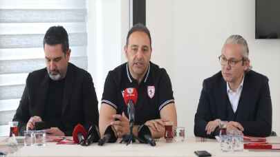 Samsunspor Teknik Direktörü Çapa: "Play-off içinde sezon sonunda olacağız"