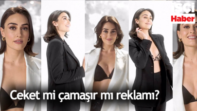 Esra Bilgiç iç çamaşırı reklamında boy gösterdi, takipçilerinin yorumları dikkat çekti