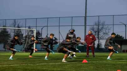 Trabzonspor, Beşiktaş dev derbi maçına hazırlık