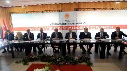 AK Parti Grup Başkanvekili Mahir Ünal, Kahramanmaraş'ta yatırım değerlendirme toplantısına katıldı