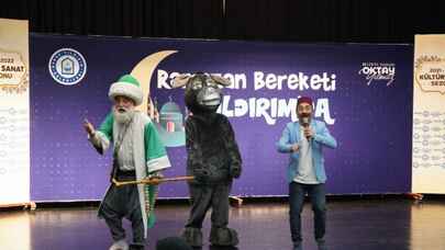 Bursa Yıldırım'da 'Nasreddin Hoca' hem eğlendirdi hem öğretti 