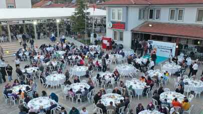 Bursa'da iki yıl sonra ilk toplu iftar bereketi