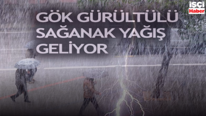 Bahar yağmurları kendini gösteriyor! Gök gürültülü sağanak geliyor