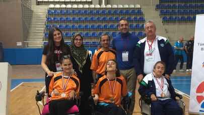 İzmir Gaziemir’in boccia sporcularından 3 Türkiye şampiyonluğu