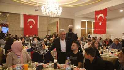 Kayseri Büyükşehir'de şehit aileleri, gazi ve yakınları iftarda buluştu