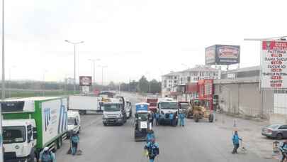 Kayseri Kocasinan'da bahar temizliği devam ediyor 