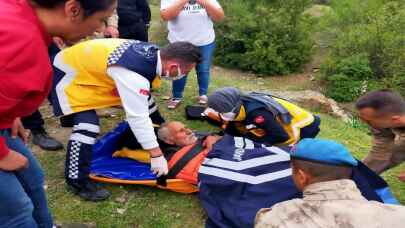 Manisa'da 5 gündür aranan alzaymır hastası ormanlık alanda bulundu