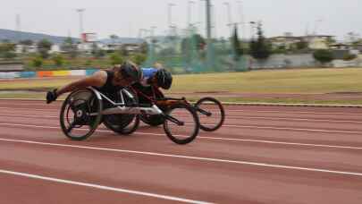 Para Atletizm Türkiye Şampiyonası, Mersin'de yapıldı