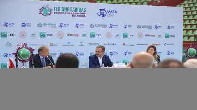 TEB BNP Paribas Tenis Turnuvası'nın tanıtımı yapıldı