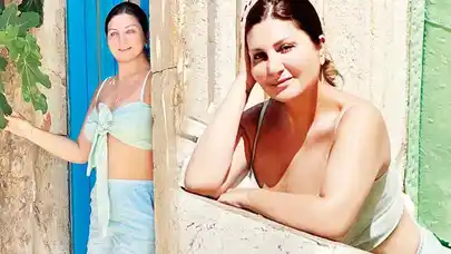 Sibel Can'ın tatil kaçamağı