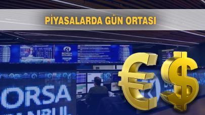 Piyasalarda gün ortası! Altın, dolar, euro ne kadar oldu?