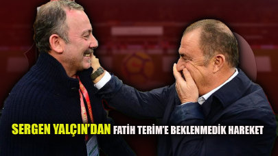 Sergen Yalçın'dan Fatih Terim'e inanılmaz ters köşe