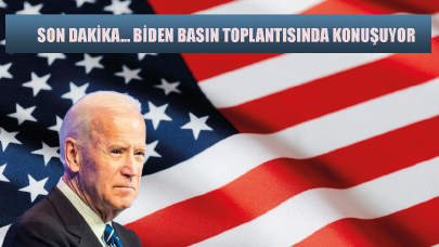 Son dakika... Biden basın toplantısında konuşuyor