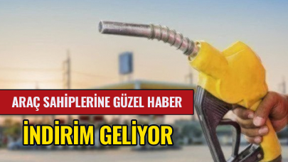 Benzine indirim geldi