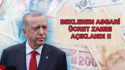 Cumhurbaşkanı Erdoğan asgari ücret zammını açıkladı! Asgari ücret 5500 TL oldu