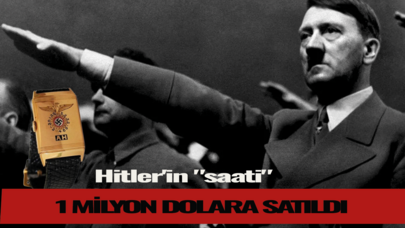 Hitler'in "saati" açık artırmayla 1,1 milyon dolara satıldı