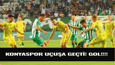 Konyaspor uçuşa geçti! GOL!!!