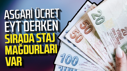 Staj mağdurları isyan noktasında