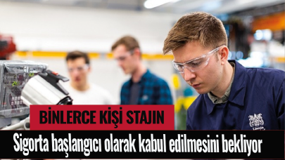 Binlerce kişi stajın sigorta başlangıcı olarak kabul edilmesini bekliyor