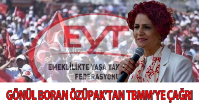 EYTFED Genel Başkanı Özüpak'tan TBMM'ye çağrı