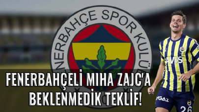 Fenerbahçeli Miha Zajc'a beklenmedik teklif!