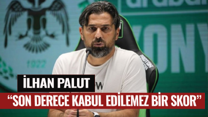 İlhan Palut'tan sert tepki! 'Son derece kabul edilemez bir skor"