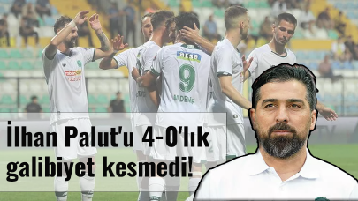 İlhan Palut 'u 4-0'lık galibiyet kesmedi!