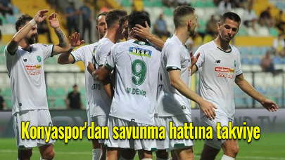 Konyaspor'dan savunma hattına takviye