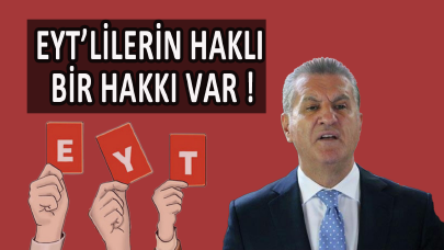 Mustafa Sarıgül: EYT'lilerin haklı bir hakkı var