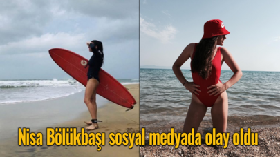 Nisa Bölükbaşı sosyal medyada olay oldu