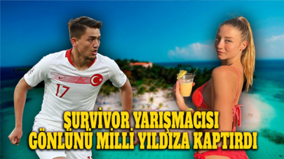 Survivor yarışmacısı gönlünü milli yıldıza kaptırdı