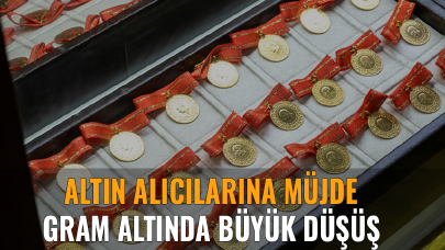 Altın alıcılarına müjde: Gram altında büyük düşüş