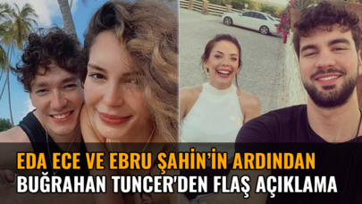 Eda Ece ve Ebru Şahin atışmasının ardından Buğrahan Tuncer'den flaş açıklama