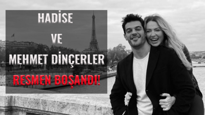 Hadise ve Mehmet Dinçerler resmen boşandı!