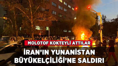 Yunanistan'da İran Büyükelçiliğine molotoflu saldırı