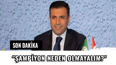 Konyaspor Başkanı Fatih Özgökçen'den iddialı açıklama! "Şampiyon neden olmayalım?"