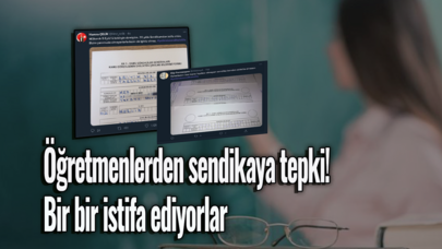 Öğretmenlerden sendikaya tepki! Bir bir istifa ediyorlar