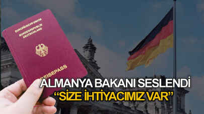 Almanya Bakanı seslendi! "Size ihtiyacımız var"