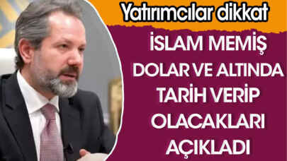 Altın yükseldi 1000 lirayı aştı! İslam Memiş'ten altın için uyarı