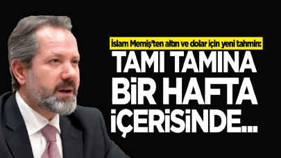 İslam Memiş'ten altın fiyatlarına ilişkin indirim açıklaması