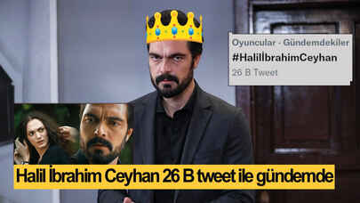 Halil İbrahim Ceyhan 26 B tweet ile gündemde