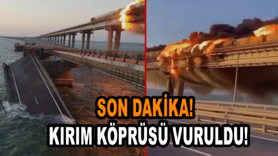 Rusya-Ukrayna Savaşında son dakika: Kırım Köprüsü vuruldu!