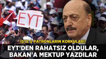 EYT'den rahatsız oldular, Bakan'a mektup yazdılar!