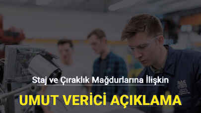 CHP'li Vekil'den staj açıklaması