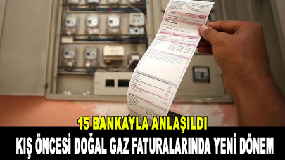 Kış öncesi doğal gaz faturalarında yeni dönem başlıyor!