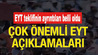 Son dakika...  EYT teklifinin ayrıntıları belli oldu